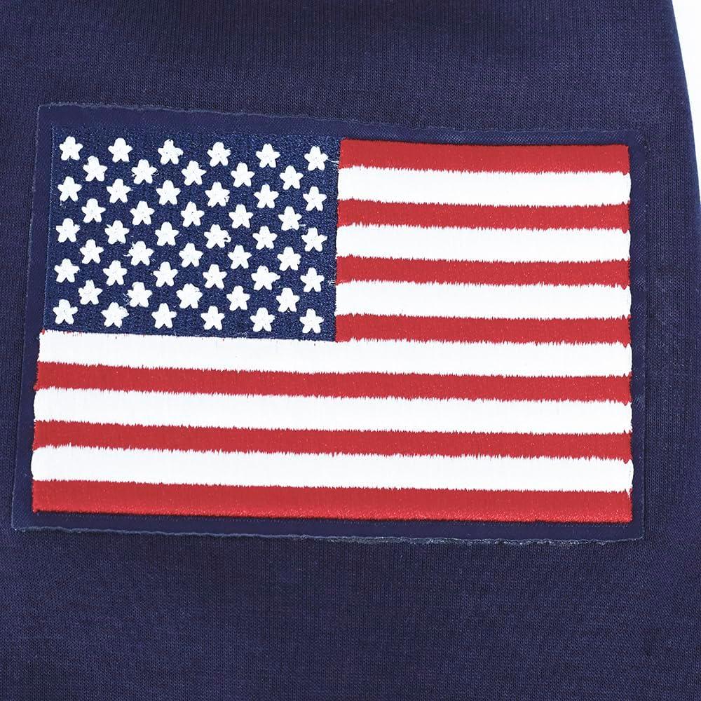imagePro Standard Mens Ussf Classic Chenille Standard Double Knit Pullover HoodieMidnight Navy