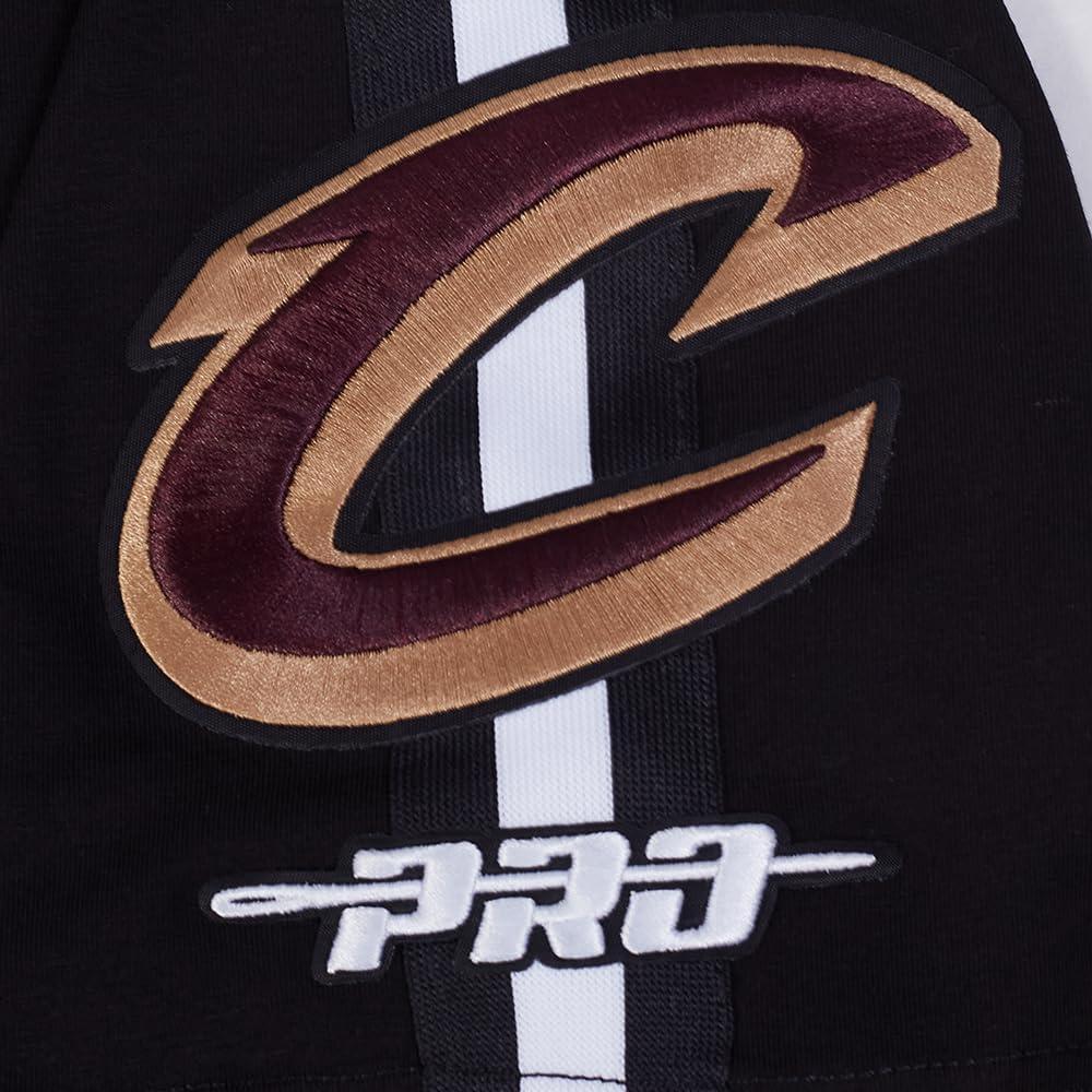 imagePro Standard NBA Mens Mens NBA Cleveland Cavaliers Classic Player Cotton Taping TeeBlack