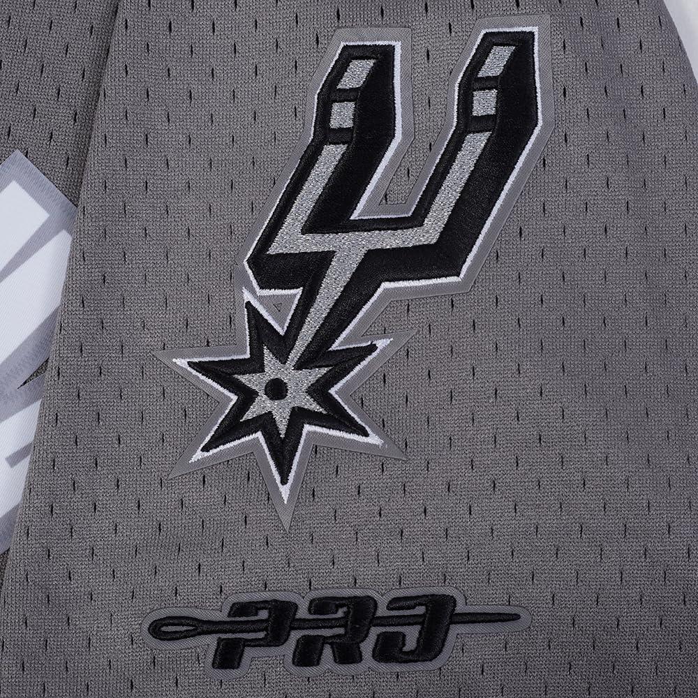imagePro Standard NBA Mens Mens NBA San Antonio Spurs Classic Player Mesh Down TopTeam Color