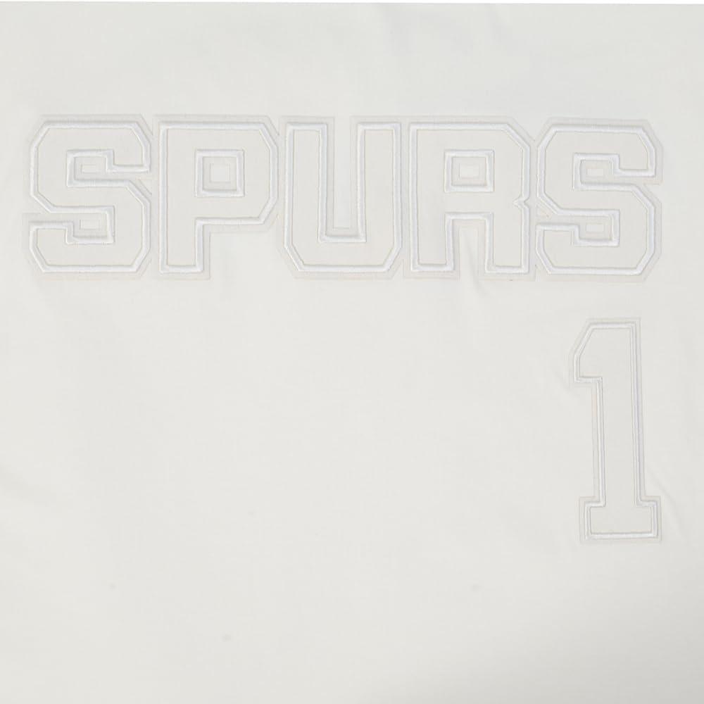 imagePro Standard NBA Mens Mens NBA San Antonio Spurs Neutrals Player Cotton Short Sleeve TeeEggshell