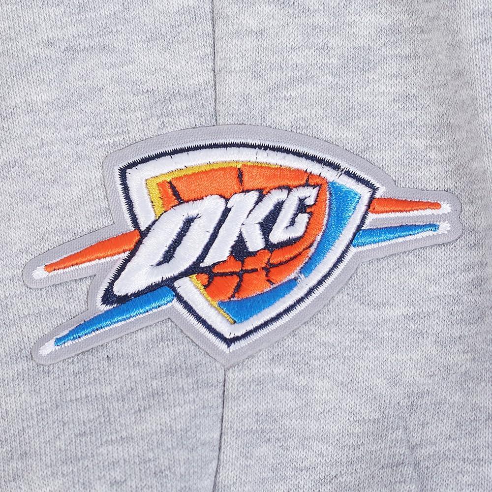 imagePro Standard NBA Womens Womens NBA Old English Brushed Back French Terry SweatpantHeather Grey