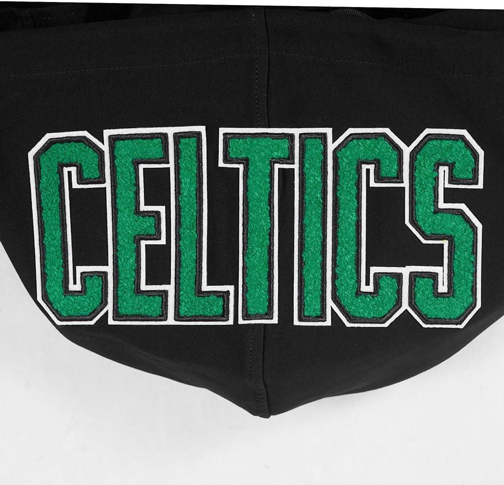 imagePro Standard NBA mens Mens Nba Boston Celtics Classic Player Cotton Double Knit Pull Over HoodieBlack