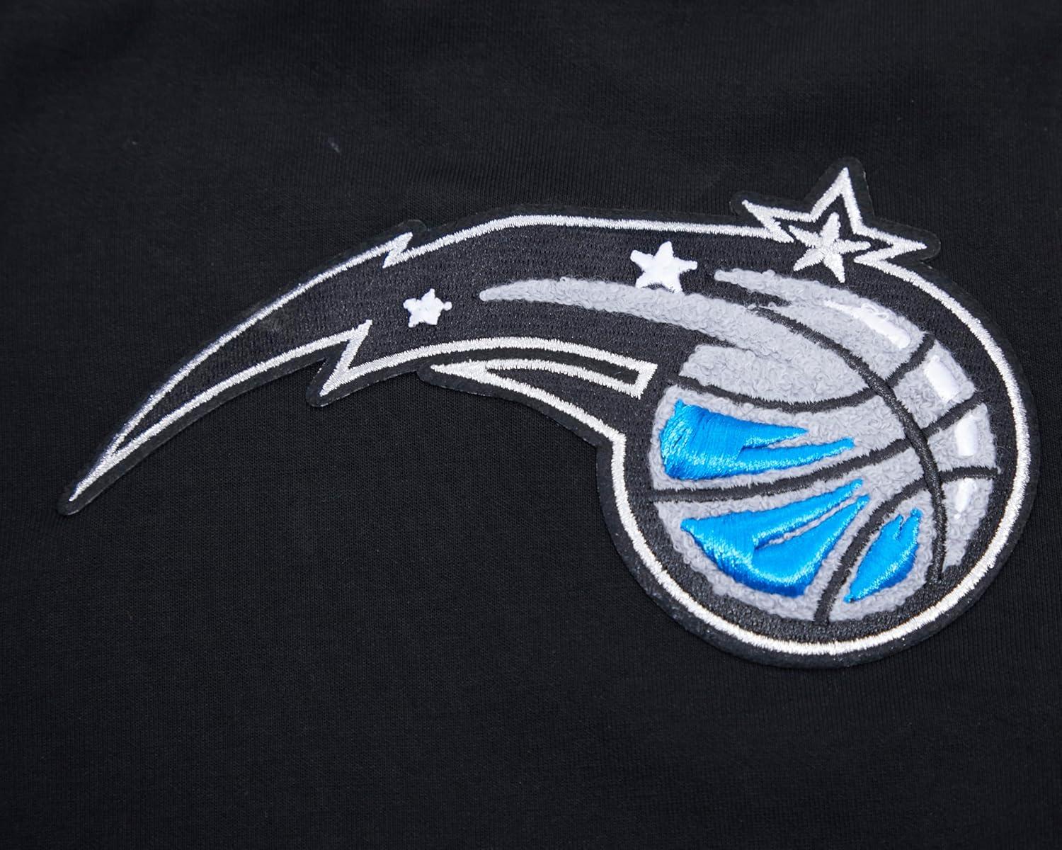 imagePro Standard NBA mens Mens Nba Classic Chenille Cotton Double Knit Full Zip HoodieBlack