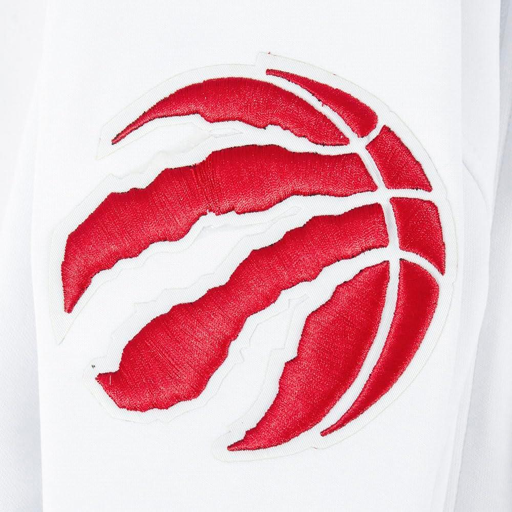 imagePro Standard NBA mens Mens Nba Classic Chenille Cotton Double Knit Full Zip HoodieWhite