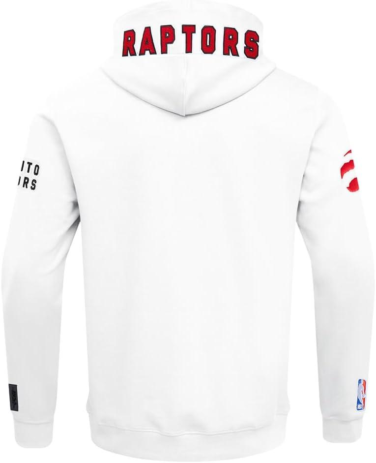 imagePro Standard NBA mens Mens Nba Classic Chenille Cotton Double Knit Full Zip HoodieWhite