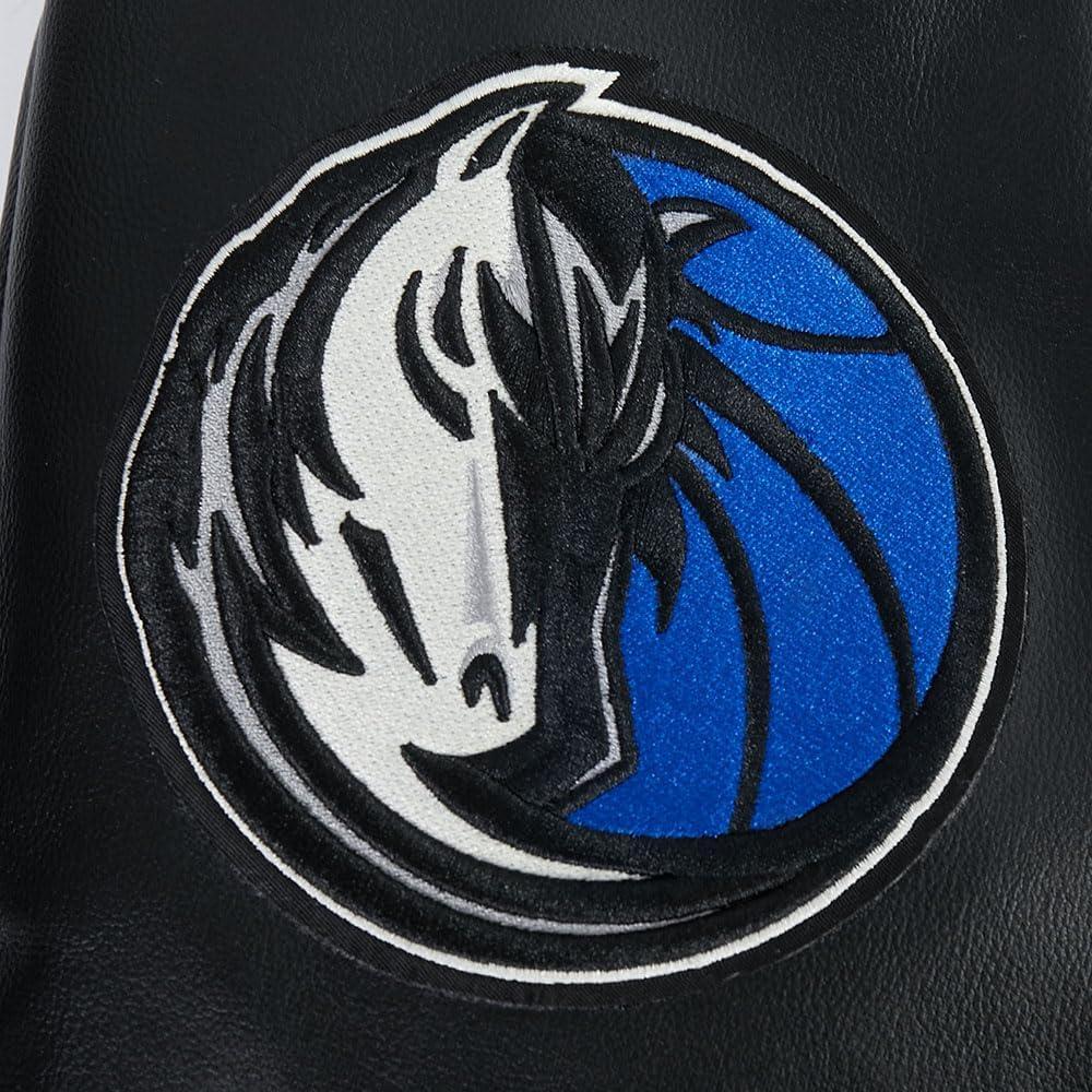 imagePro Standard NBA mens Mens Nba Modern Originals Leather JacketJet Black