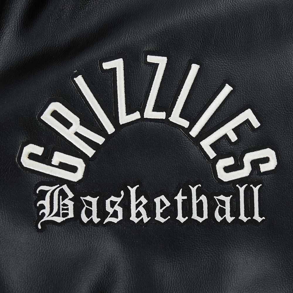 imagePro Standard NBA mens Mens Nba Modern Originals Leather JacketJet Black