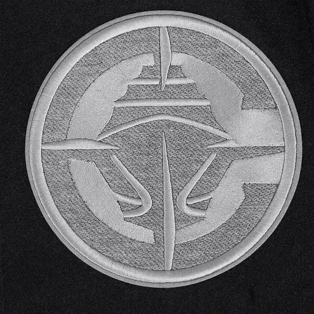 imagePro Standard NBA mens Mens Nba Reverse French Terry Wool Varsity JacketBlackGrayEggshell