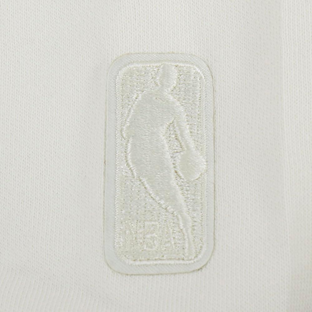 imagePro Standard NBA womens Womens Nba Boston Celtics Neutrals Player Brushed Back French Terry Crewneck SweatshirtEggshell