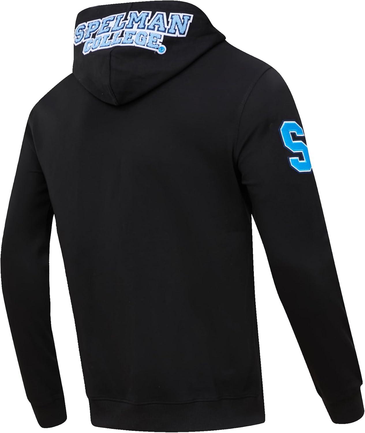 imagePro Standard NCAA mens Mens College Classic Chenille Cotton Double Knit Pull Over HoodieBlack
