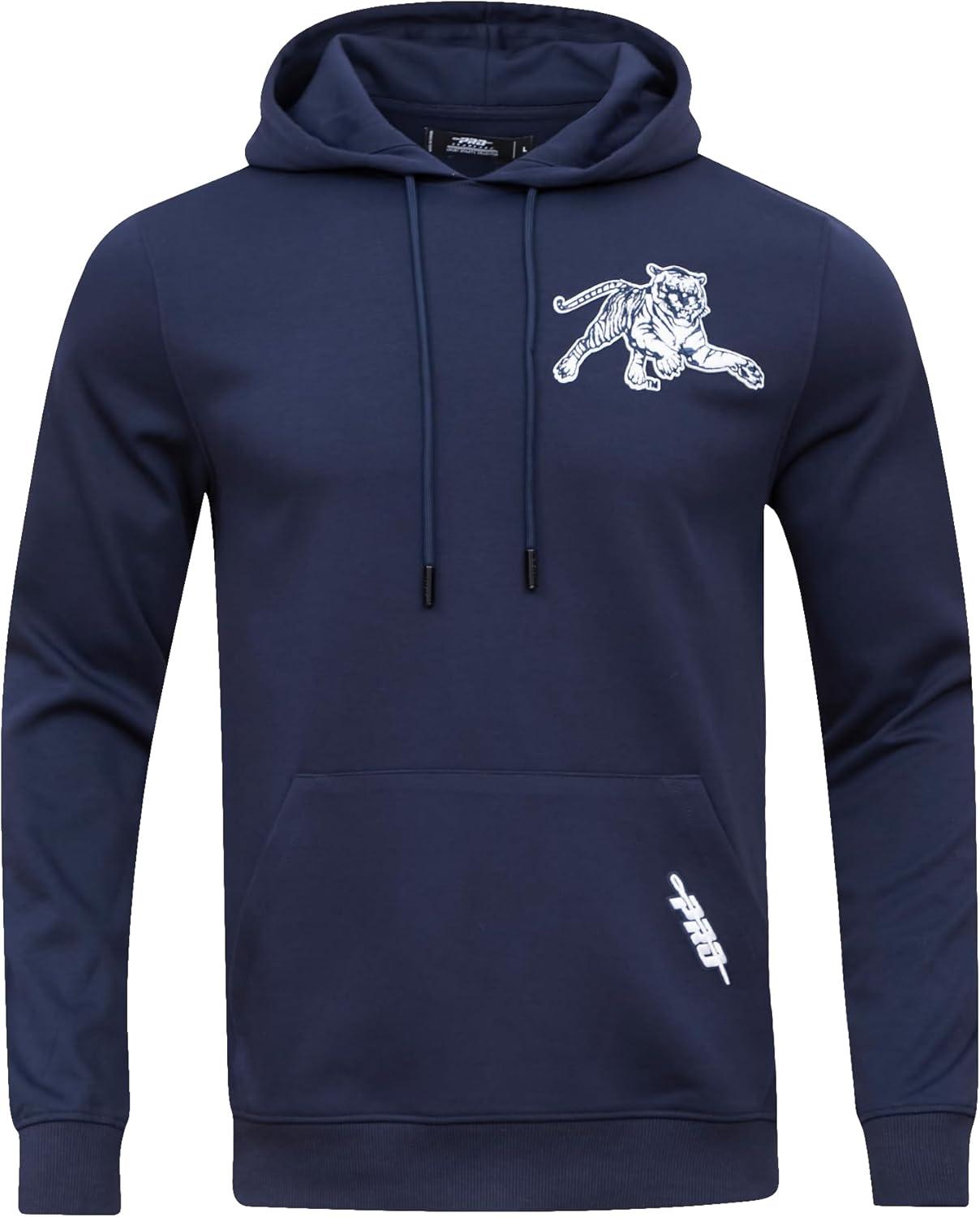 imagePro Standard NCAA mens Mens College Classic Chenille Cotton Double Knit Pull Over HoodieBlack