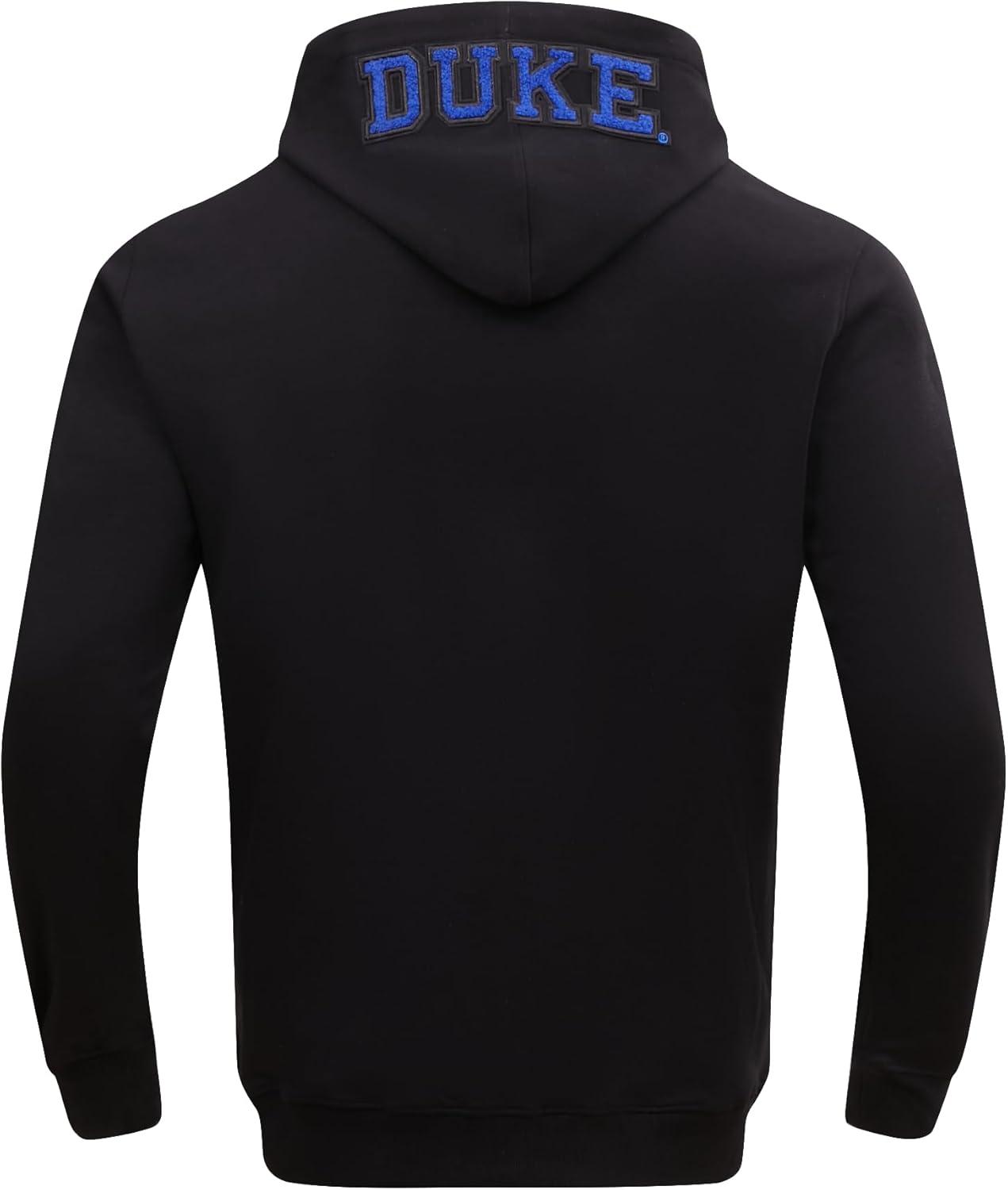 imagePro Standard NCAA mens Mens College Classic Chenille Cotton Double Knit Pull Over HoodieBlack