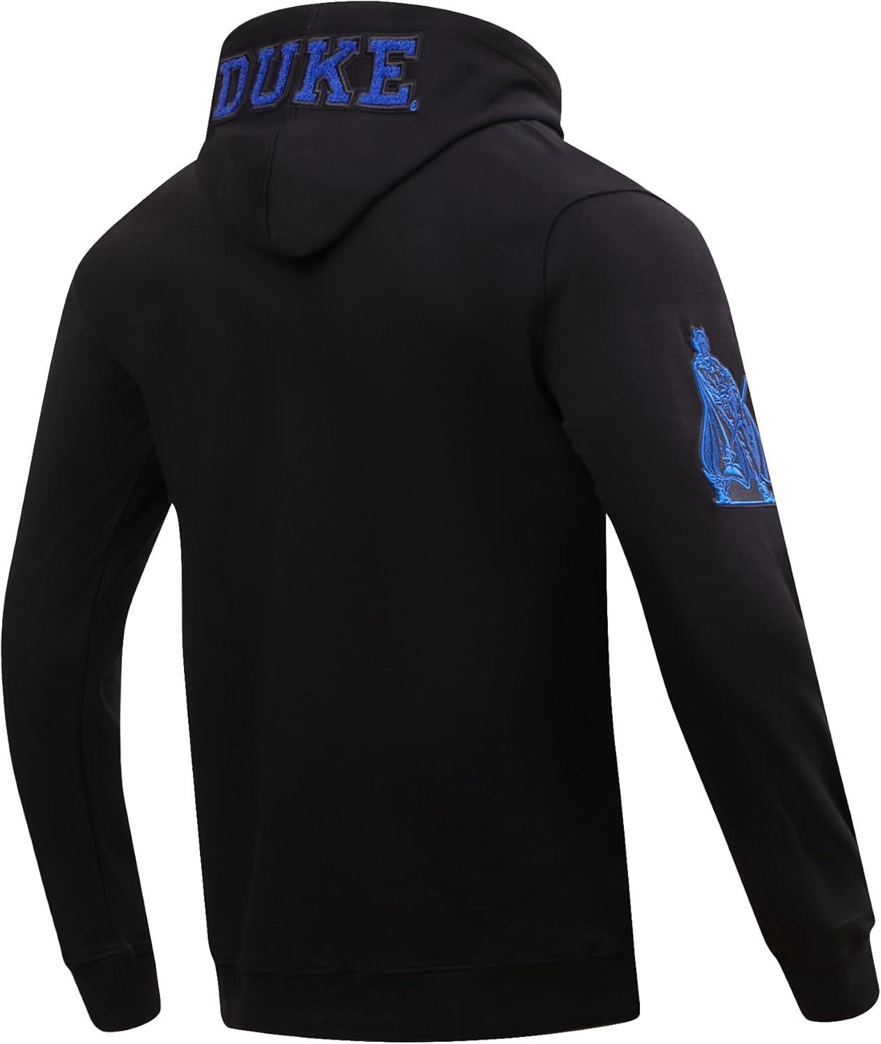 imagePro Standard NCAA mens Mens College Classic Chenille Cotton Double Knit Pull Over HoodieBlack
