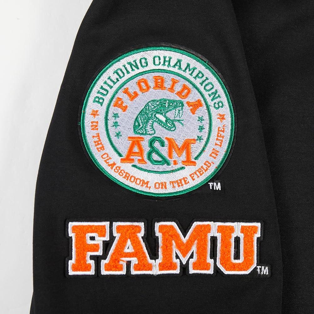 imagePro Standard NCAA mens Mens College Classic Chenille Cotton Double Knit Pull Over HoodieBlack