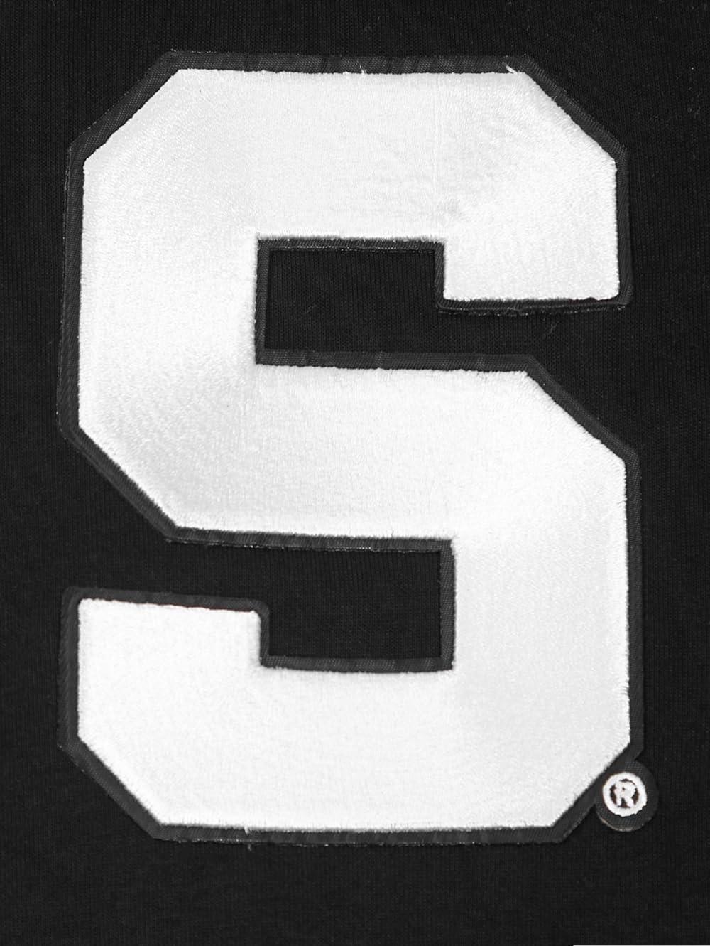 imagePro Standard NCAA mens Mens College Classic Chenille Cotton Double Knit Pull Over HoodieBlack