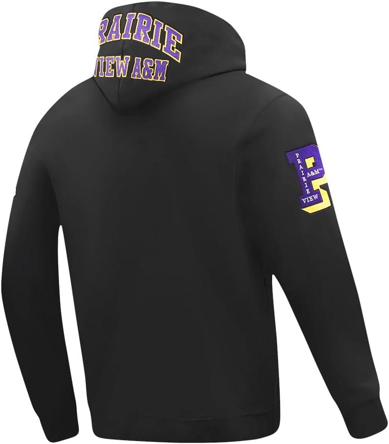 imagePro Standard NCAA mens Mens College Classic Chenille Cotton Double Knit Pull Over HoodieBlack