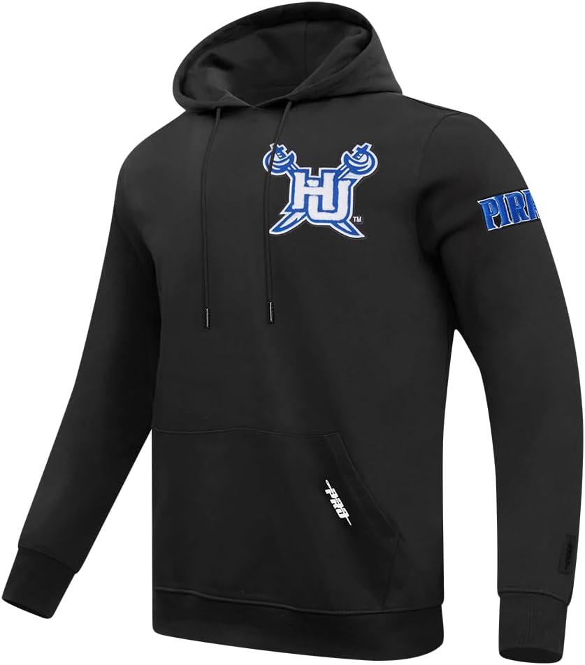 imagePro Standard NCAA mens Mens College Classic Chenille Cotton Double Knit Pull Over HoodieBlack