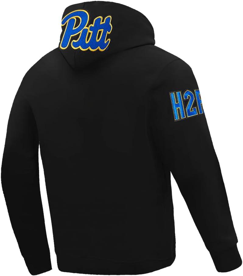 imagePro Standard NCAA mens Mens College Classic Chenille Cotton Double Knit Pull Over HoodieBlack