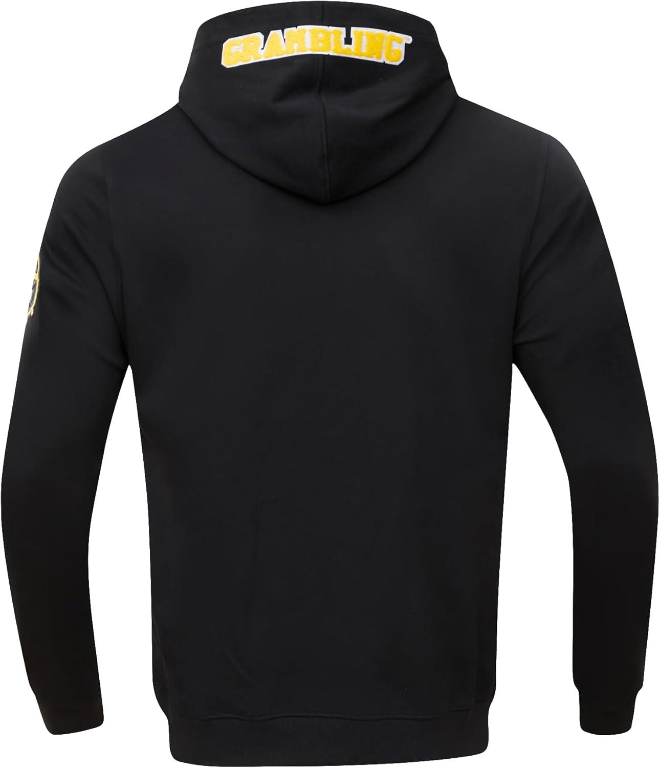 imagePro Standard NCAA mens Mens College Classic Chenille Cotton Double Knit Pull Over HoodieBlack