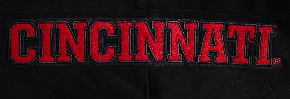 imagePro Standard NCAA mens Mens College Classic Chenille Cotton Double Knit Pull Over HoodieBlack