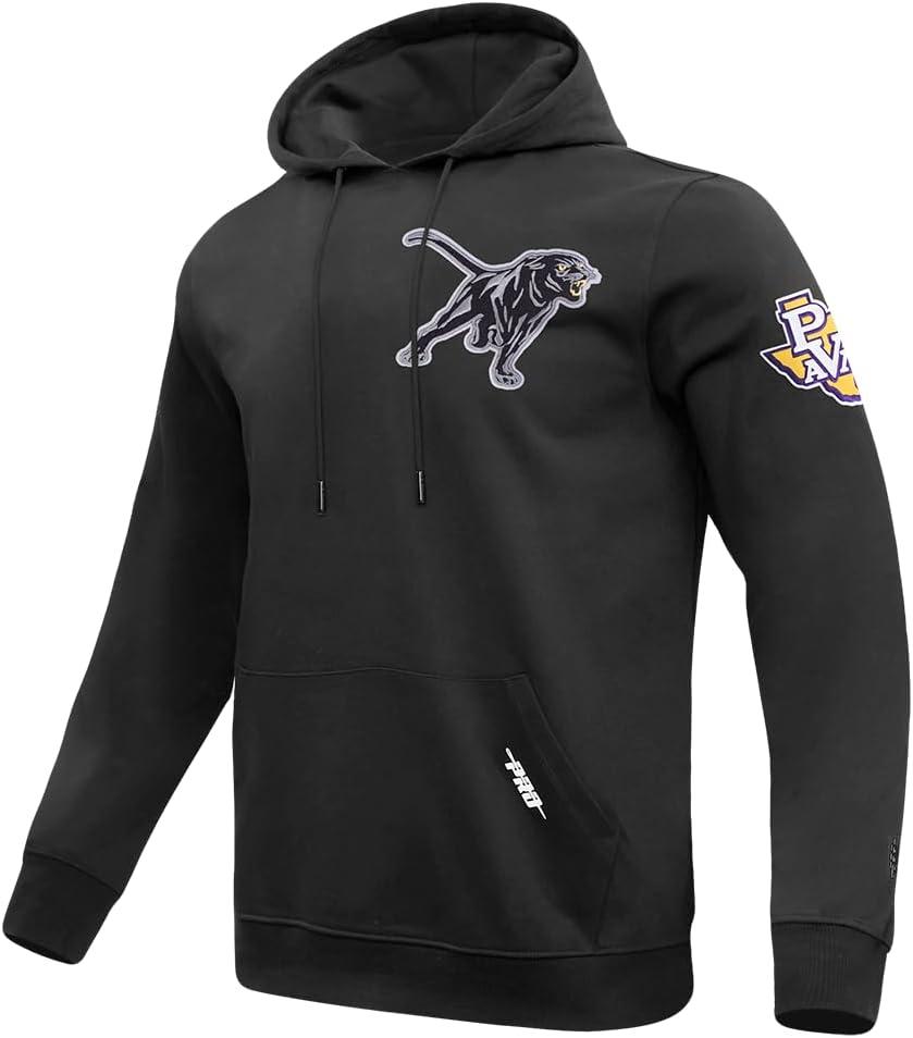 imagePro Standard NCAA mens Mens College Classic Chenille Cotton Double Knit Pull Over HoodieBlack