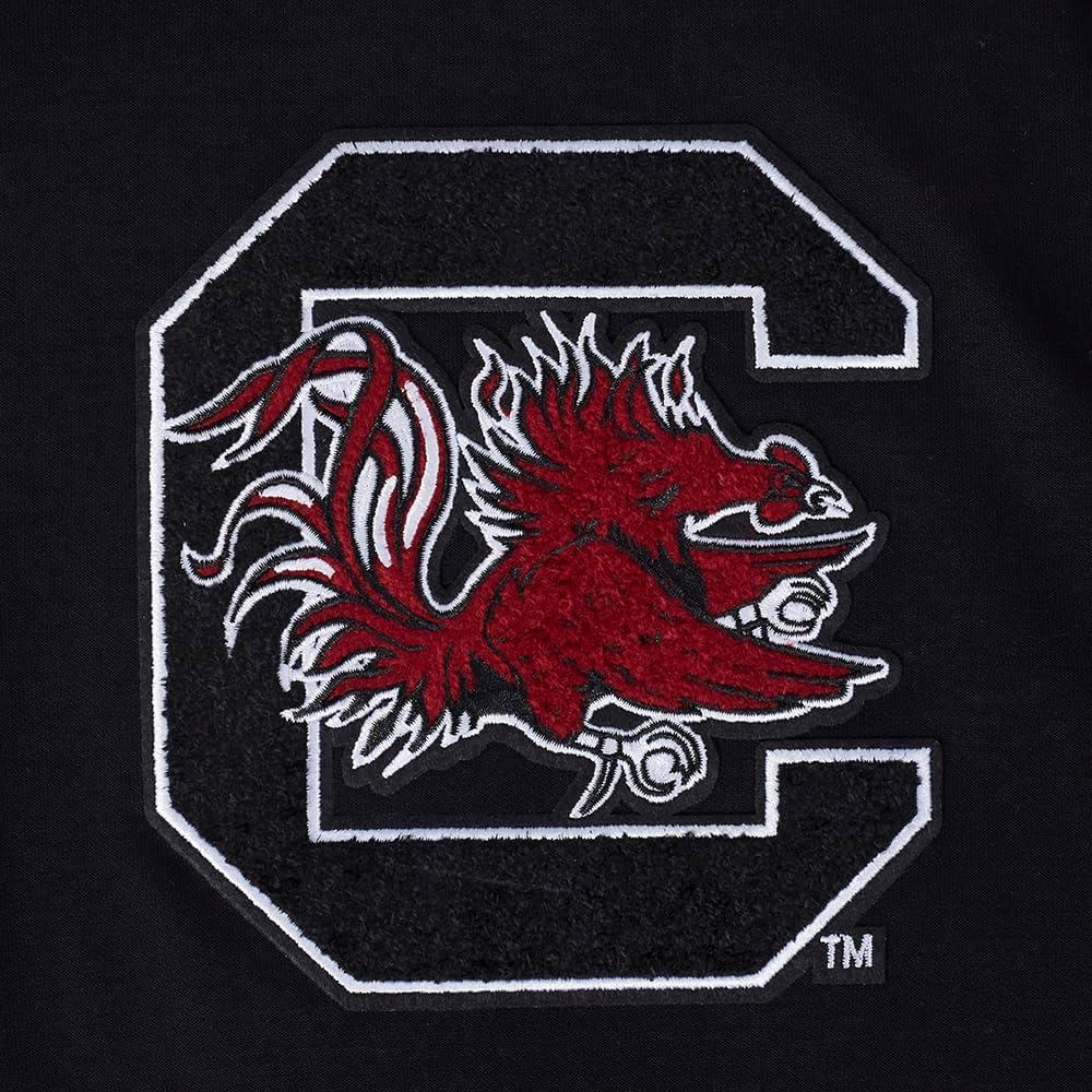 imagePro Standard NCAA mens Mens College Classic Chenille Cotton Double Knit Pull Over HoodieBlack