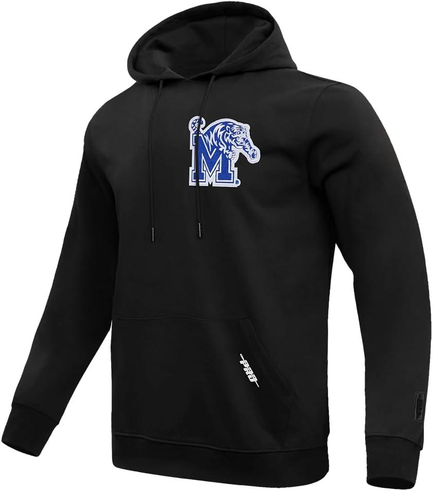 imagePro Standard NCAA mens Mens College Classic Chenille Cotton Double Knit Pull Over HoodieBlack