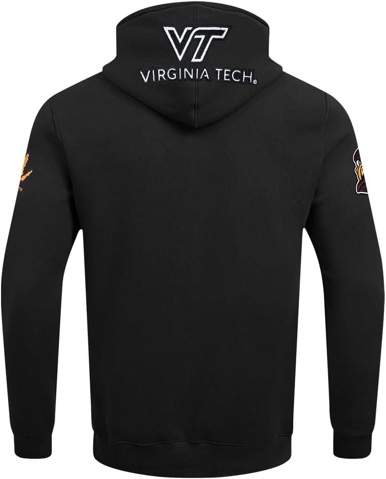 imagePro Standard NCAA mens Mens College Classic Chenille Cotton Double Knit Pull Over HoodieBlack