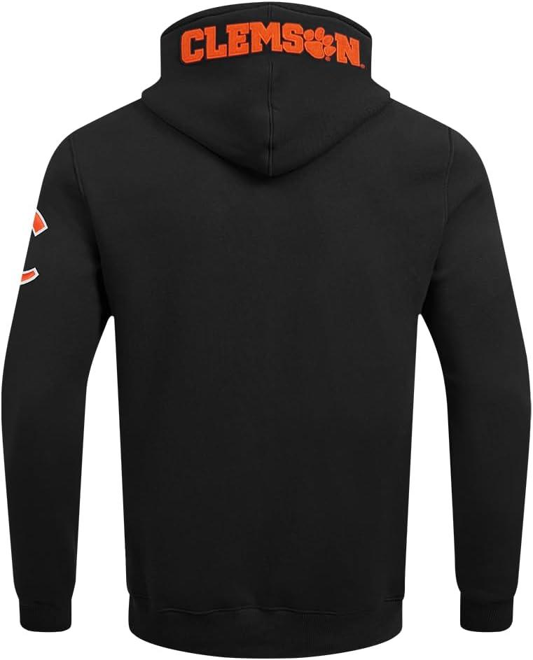 imagePro Standard NCAA mens Mens College Classic Chenille Cotton Double Knit Pull Over HoodieBlack