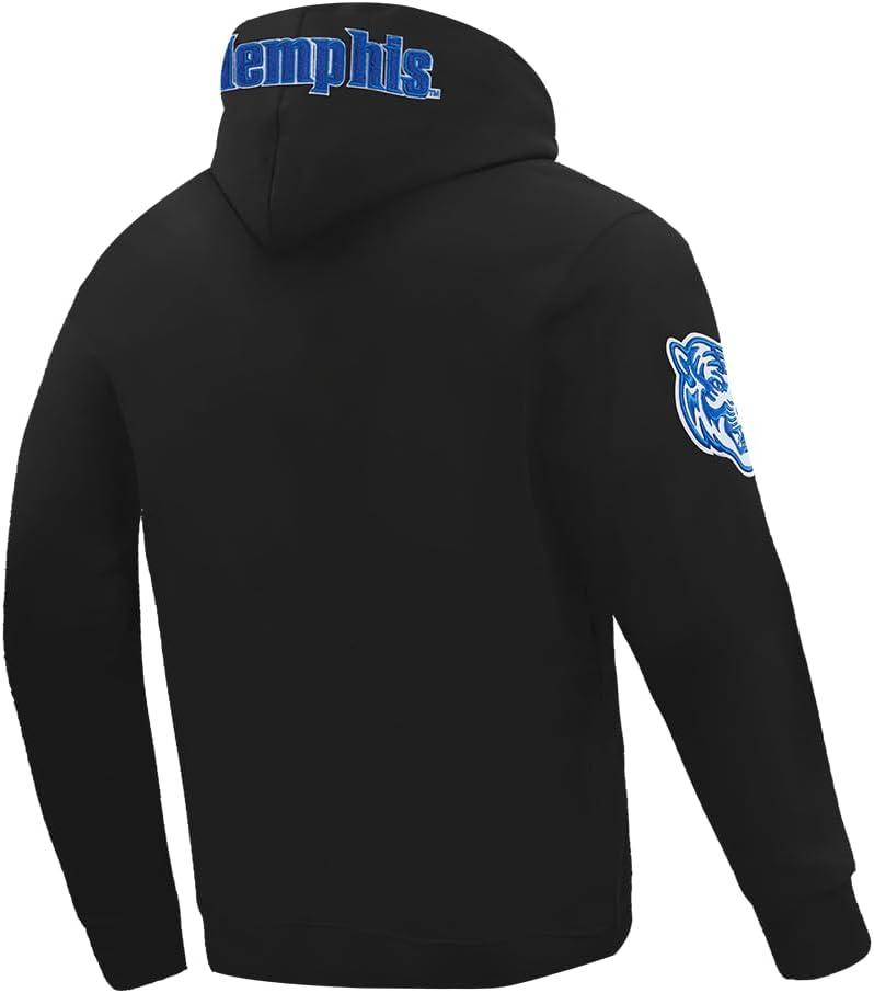 imagePro Standard NCAA mens Mens College Classic Chenille Cotton Double Knit Pull Over HoodieBlack