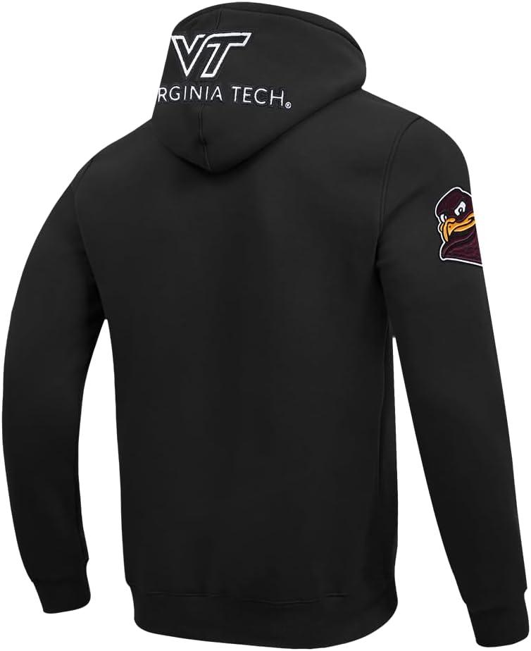 imagePro Standard NCAA mens Mens College Classic Chenille Cotton Double Knit Pull Over HoodieBlack