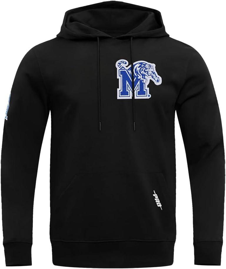 imagePro Standard NCAA mens Mens College Classic Chenille Cotton Double Knit Pull Over HoodieBlack