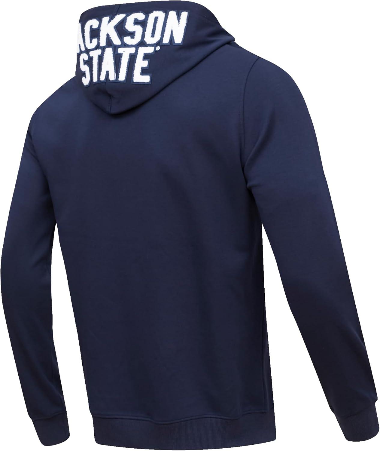 imagePro Standard NCAA mens Mens College Classic Chenille Cotton Double Knit Pull Over HoodieBlack