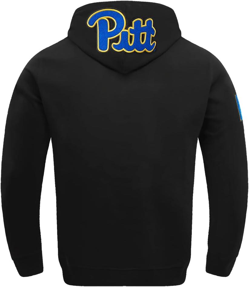 imagePro Standard NCAA mens Mens College Classic Chenille Cotton Double Knit Pull Over HoodieBlack