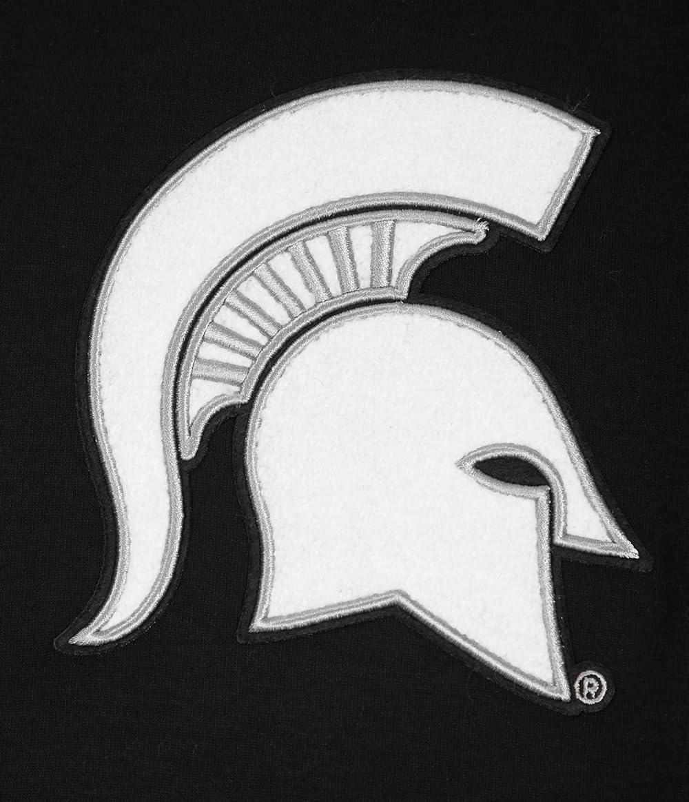imagePro Standard NCAA mens Mens College Classic Chenille Cotton Double Knit Pull Over HoodieBlack