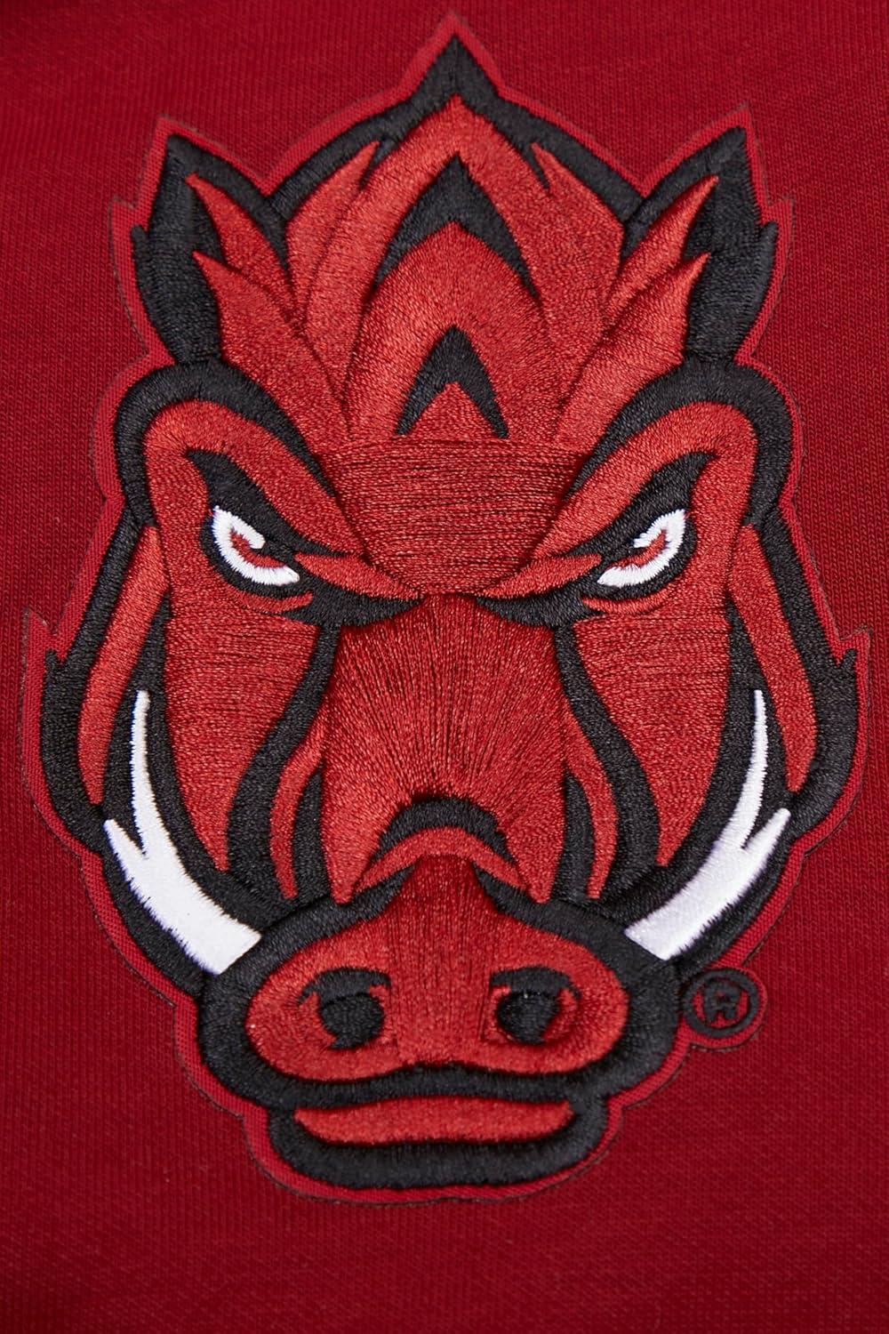 imagePro Standard NCAA mens Mens College Classic Chenille Cotton Double Knit Pull Over HoodieCardinal Red