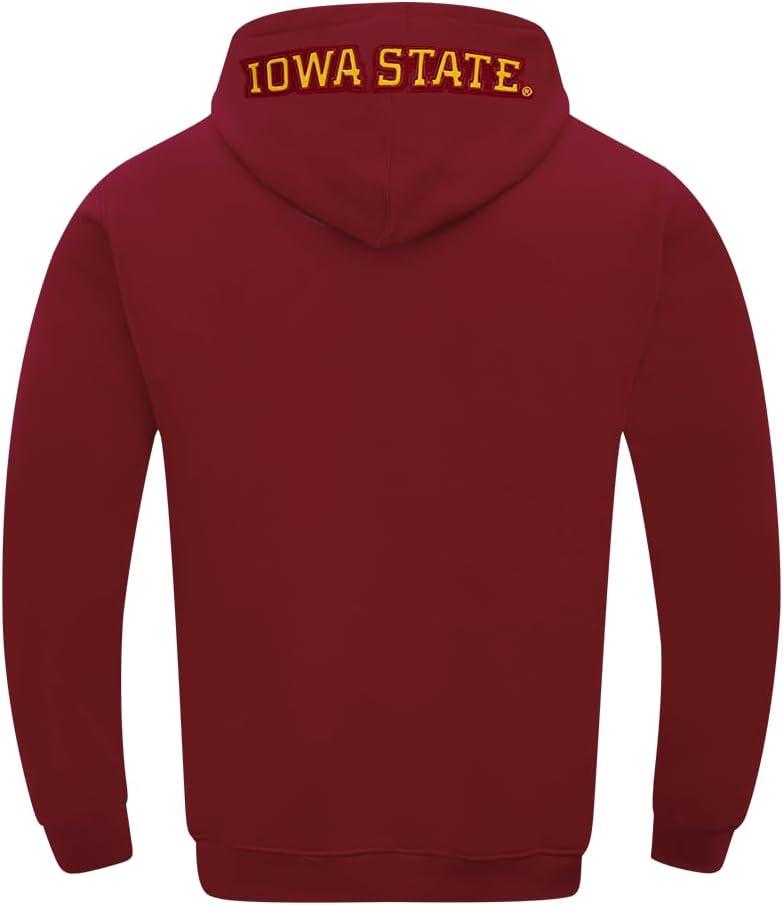 imagePro Standard NCAA mens Mens College Classic Chenille Cotton Double Knit Pull Over HoodieCardinal Red