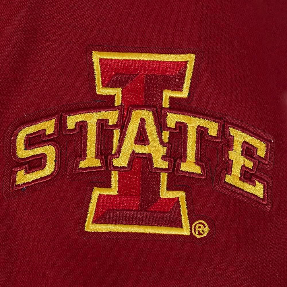 imagePro Standard NCAA mens Mens College Classic Chenille Cotton Double Knit Pull Over HoodieCardinal Red