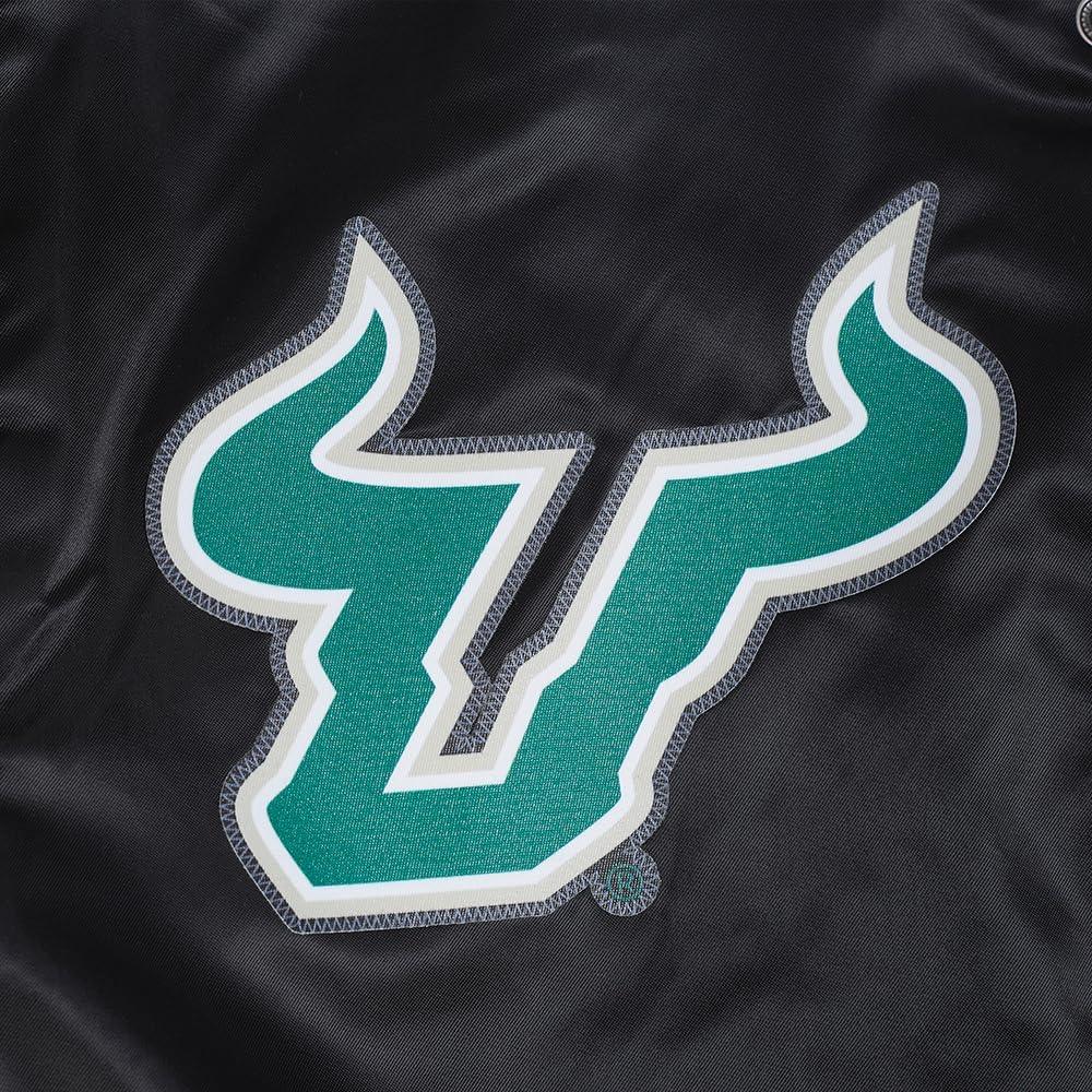 imagePro Standard NCAA mens Mens College Classic Chenille Satin JacketBlack