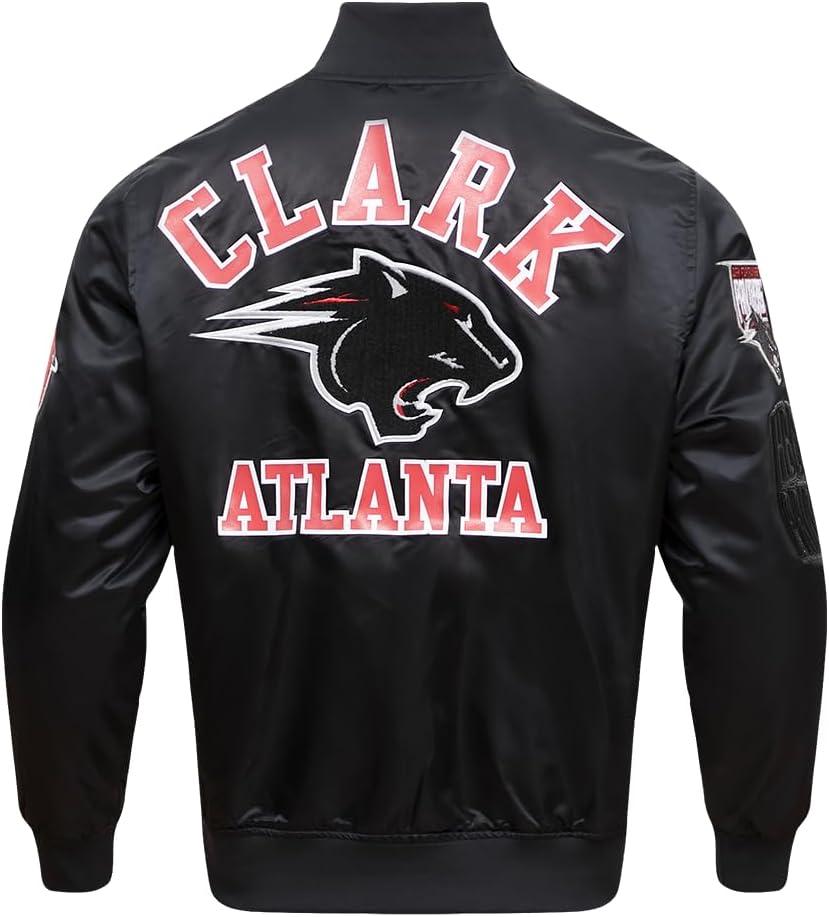 imagePro Standard NCAA mens Mens College Classic Chenille Satin JacketBlack