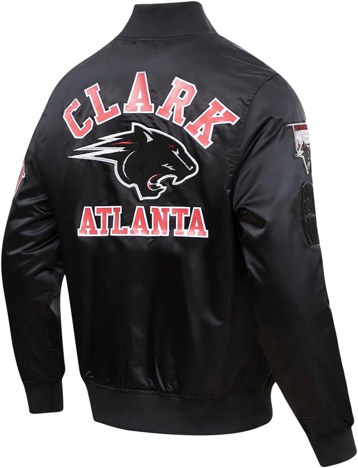 imagePro Standard NCAA mens Mens College Classic Chenille Satin JacketBlack