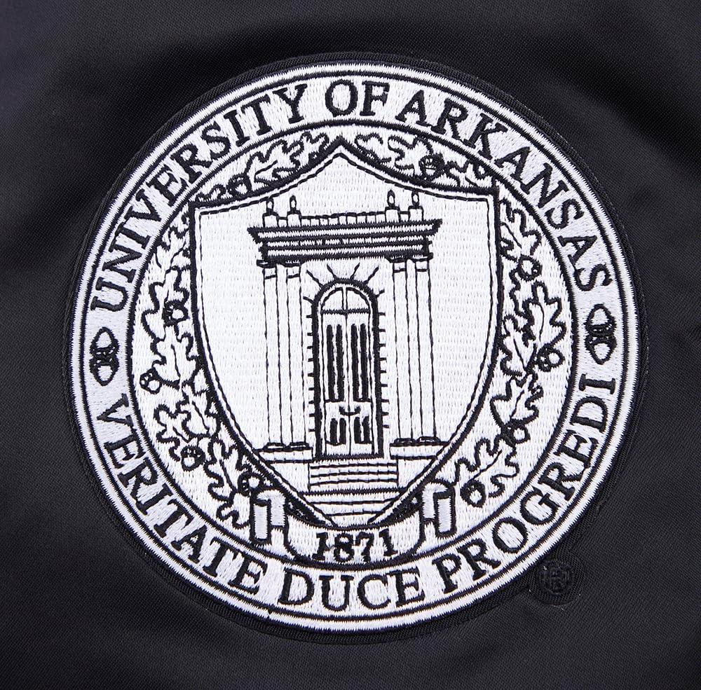 imagePro Standard NCAA mens Mens College Classic Chenille Satin JacketBlack