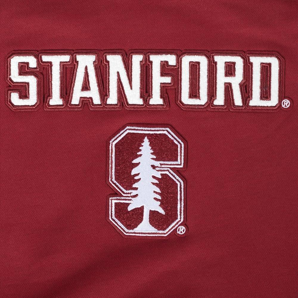 imagePro Standard NCAA womens Womens College Classic Essentials Brushed Back French Terry Crewneck SweatshirtCardinal Red