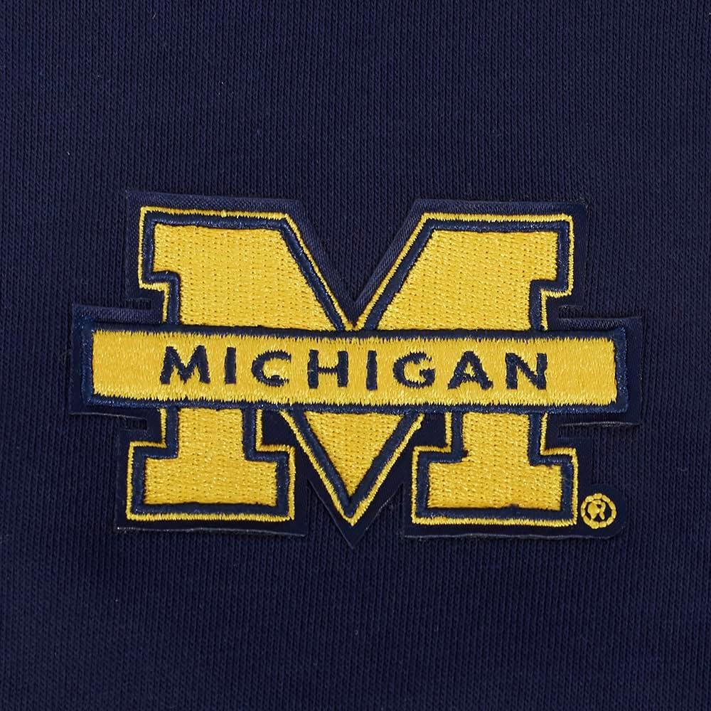 imagePro Standard NCAA womens Womens College Classic Essentials Brushed Back French Terry Crewneck SweatshirtMidnight Navy