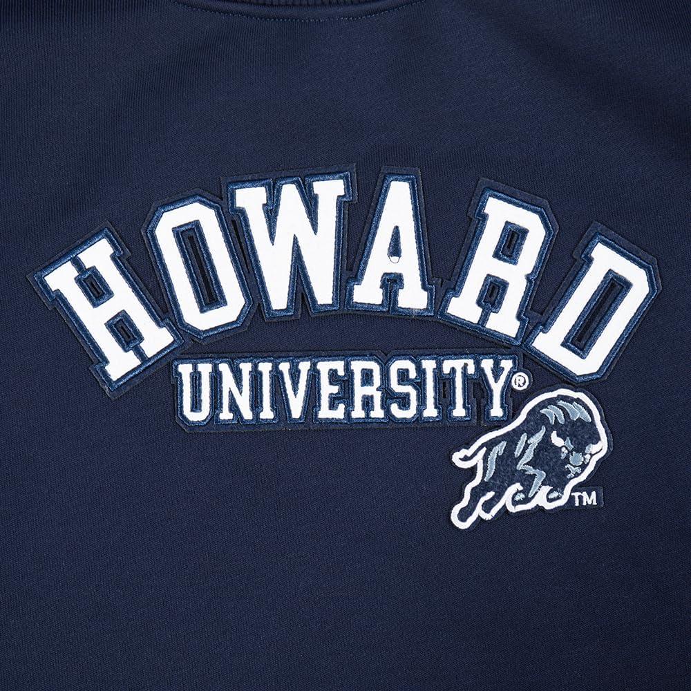 imagePro Standard NCAA womens Womens College Classic Essentials Brushed Back French Terry Crewneck SweatshirtMidnight Navy