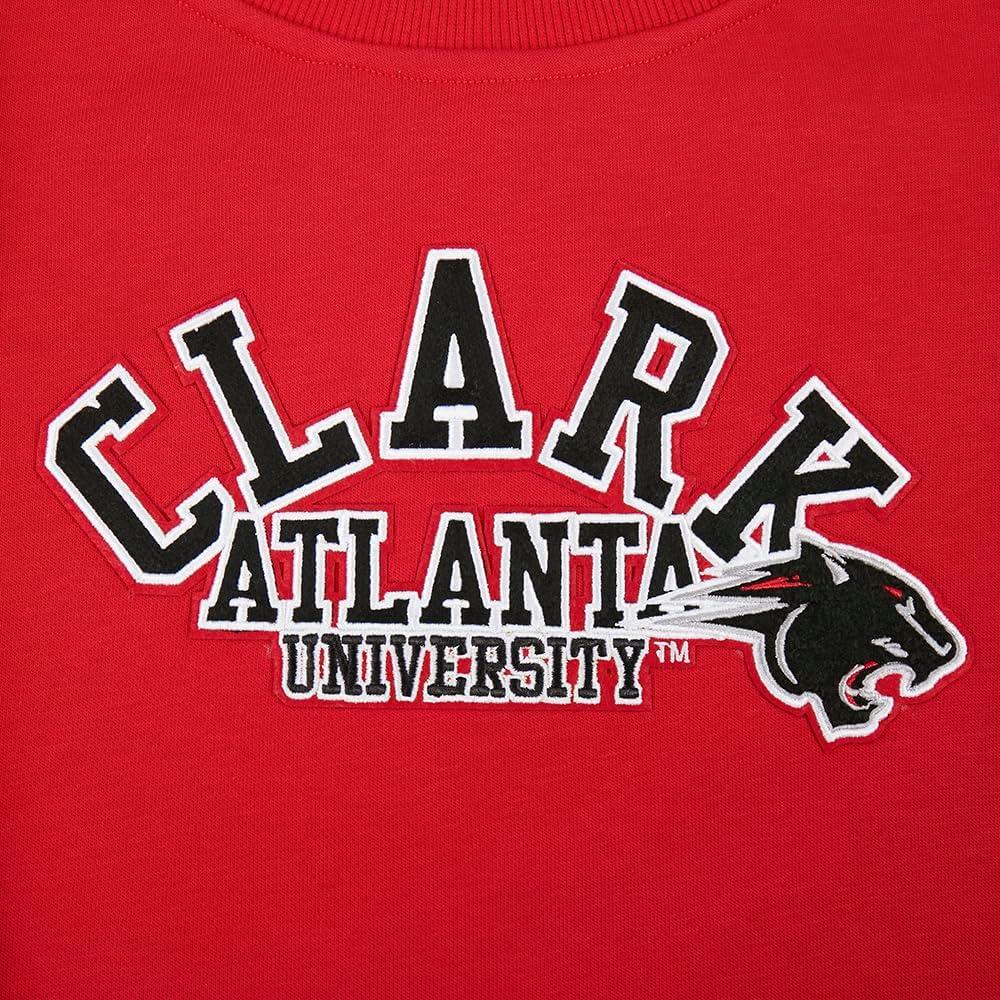 imagePro Standard NCAA womens Womens College Classic Essentials Brushed Back French Terry Crewneck SweatshirtRed
