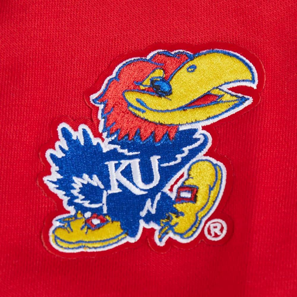 imagePro Standard NCAA womens Womens College Classic Essentials Brushed Back French Terry Crewneck SweatshirtRed