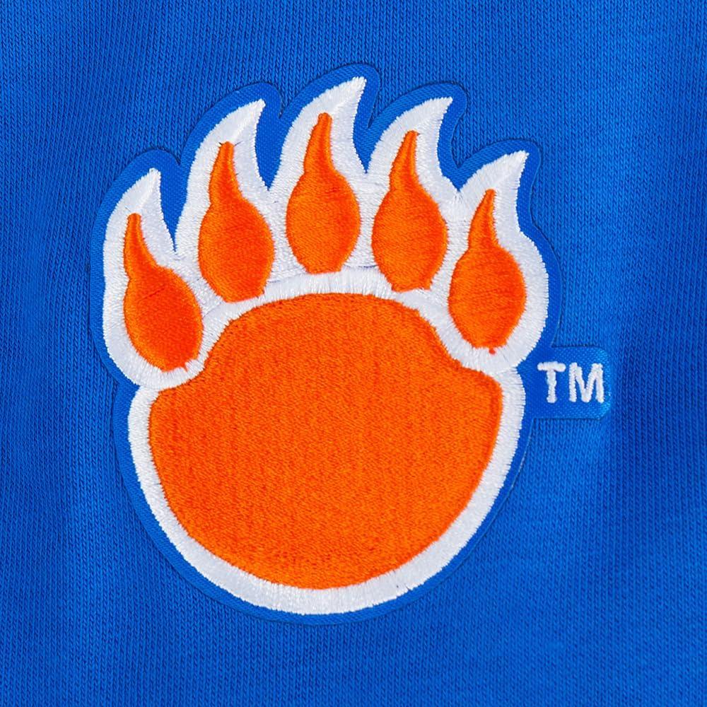 imagePro Standard NCAA womens Womens College Classic Essentials Brushed Back French Terry Crewneck SweatshirtRoyal Blue