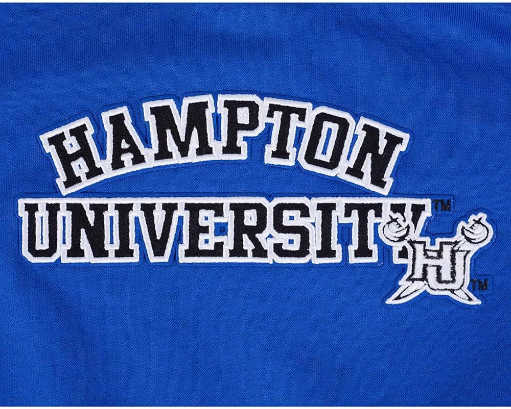 imagePro Standard NCAA womens Womens College Classic Essentials Brushed Back French Terry Crewneck SweatshirtRoyal Blue