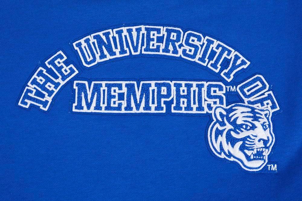 imagePro Standard NCAA womens Womens College Classic Essentials Brushed Back French Terry Crewneck SweatshirtRoyal Blue